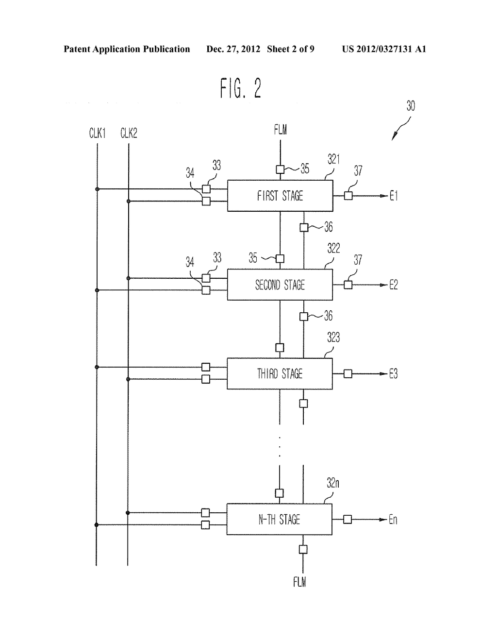 STAGE CIRCUIT AND EMISSION DRIVER USING THE SAME - diagram, schematic, and image 03