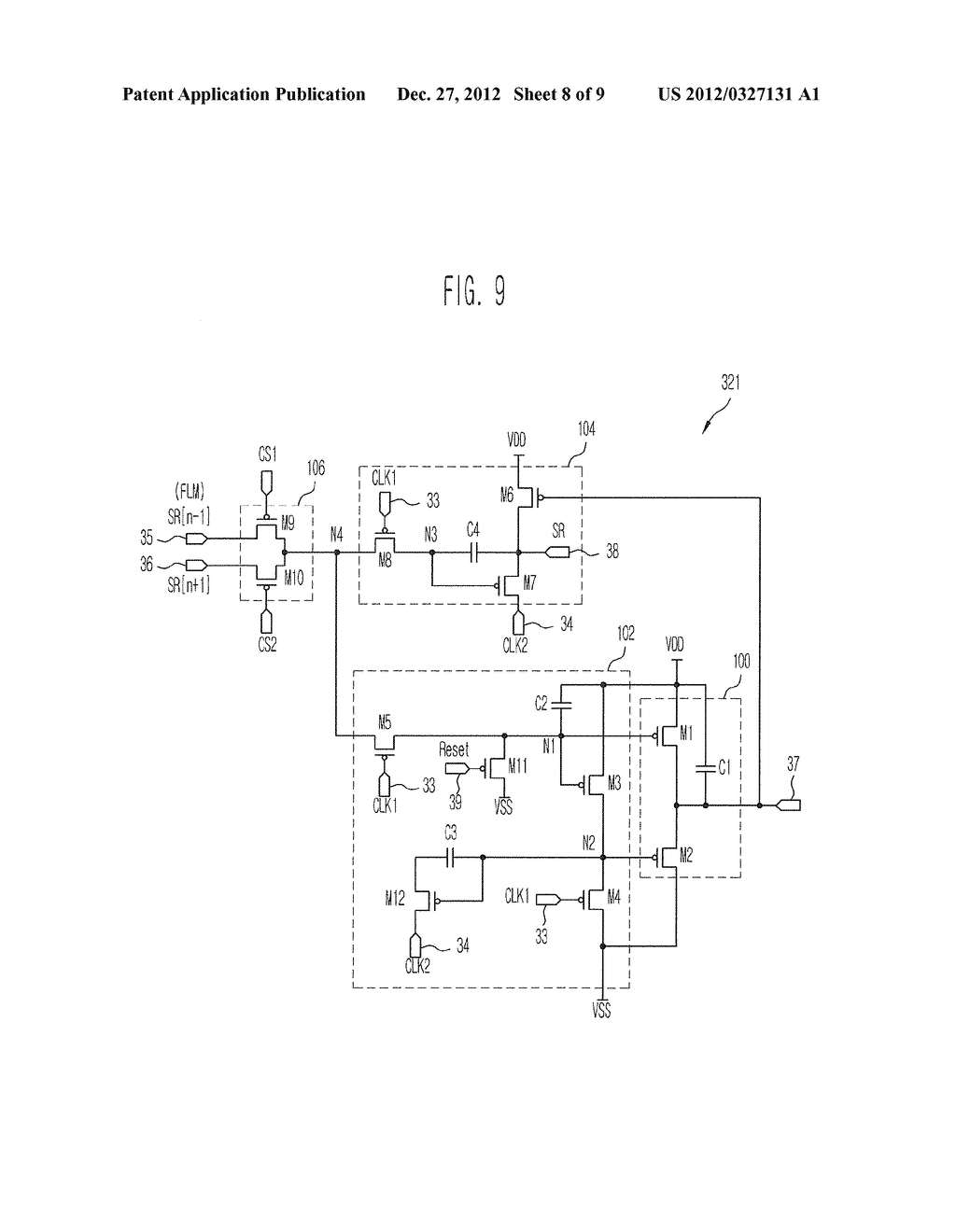 STAGE CIRCUIT AND EMISSION DRIVER USING THE SAME - diagram, schematic, and image 09