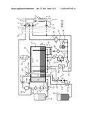 SYSTEM FOR DETERMINING THE AUTONOMY IN CONSUMABLE FLUIDS OF A CONTINUOUS     INK JET PRINTER diagram and image