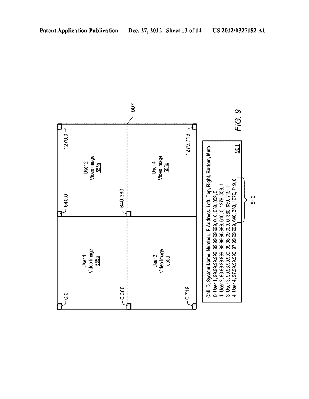 Video Conferencing System which Allows Endpoints to Perform Continuous     Presence Layout Selection - diagram, schematic, and image 14