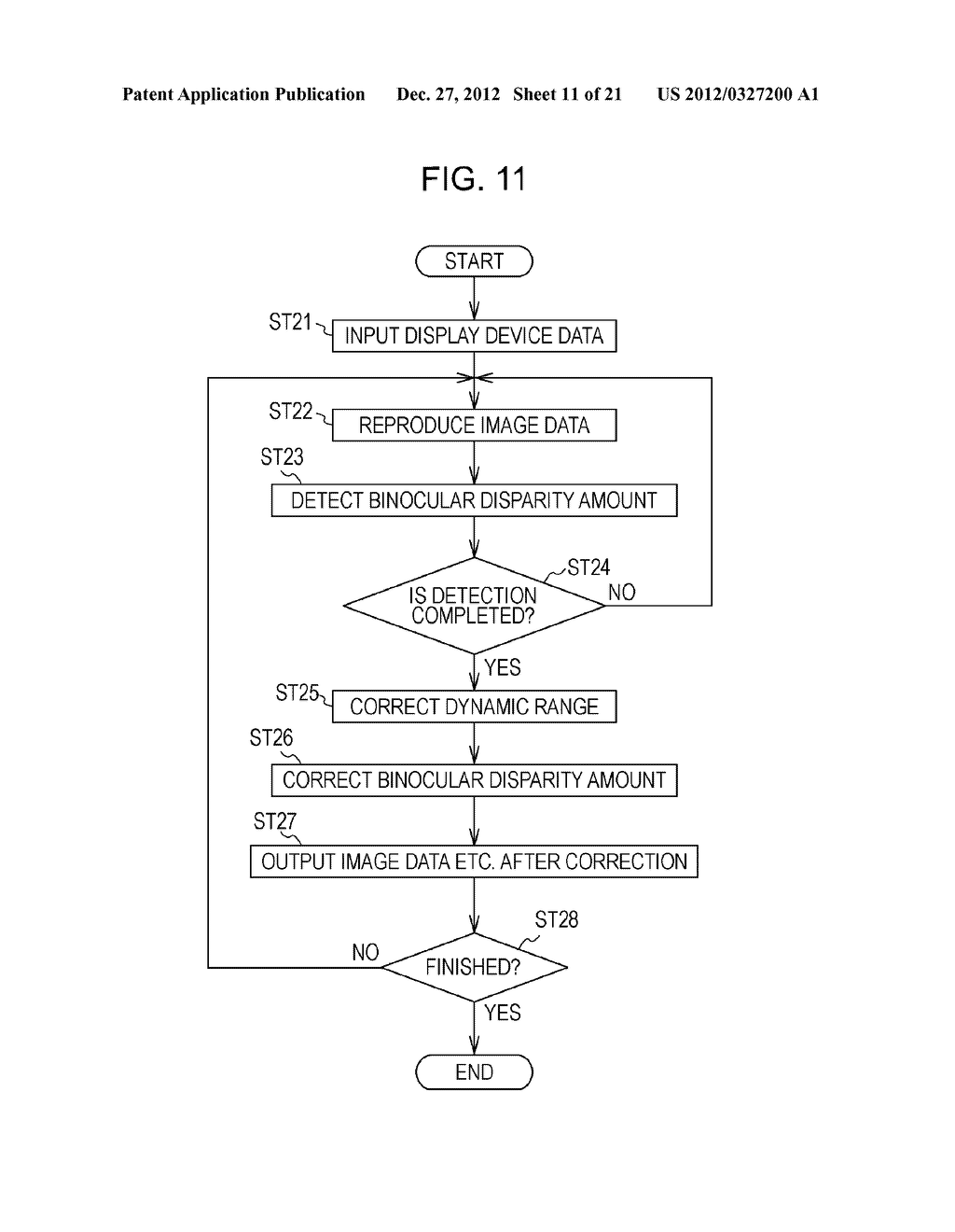 THREE-DIMENSIONAL IMAGE CORRECTION DEVICE, THREE-DIMENSIONAL IMAGE     CORRECTION METHOD, THREE-DIMENSIONAL IMAGE DISPLAY DEVICE,     THREE-DIMENSIONAL IMAGE REPRODUCTION DEVICE, THREE-DIMENSIONAL IMAGE     PROVISION SYSTEM, PROGRAM, AND RECORDING MEDIUM - diagram, schematic, and image 12