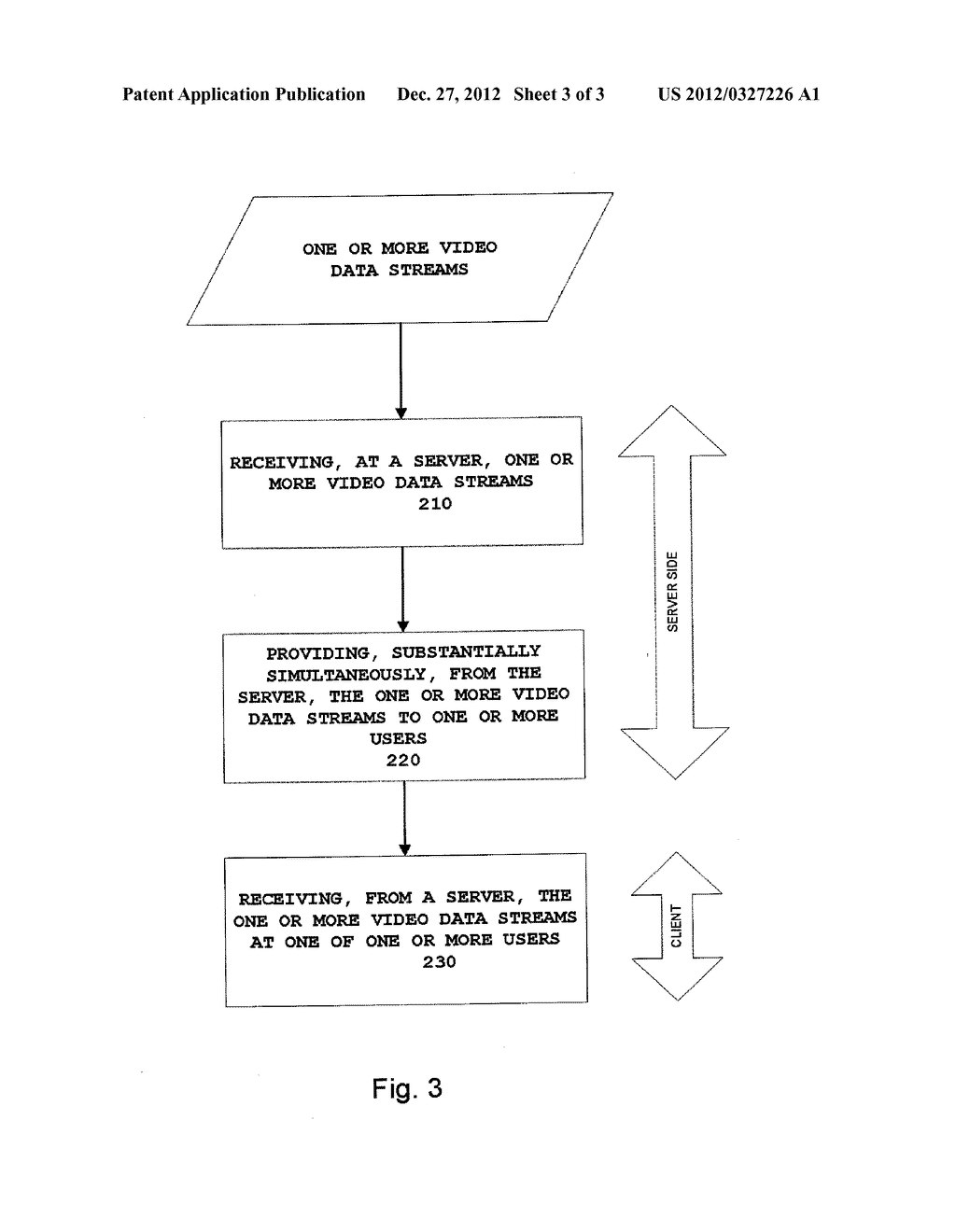 METHOD AND SYSTEMS FOR PROVIDING VIDEO DATA STREAMS TO MULTIPLE USERS - diagram, schematic, and image 04