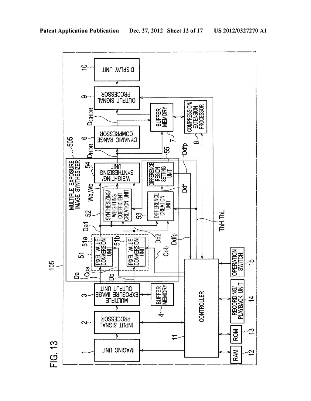 IMAGE PROCESSING APPARATUS AND IMAGE PROCESSING METHOD - diagram, schematic, and image 13