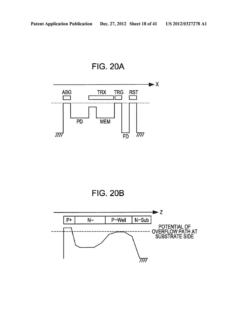 SOLID STATE IMAGING DEVICE, DRIVING METHOD OF THE SOLID STATE IMAGING     DEVICE, AND ELECTRONIC EQUIPMENT - diagram, schematic, and image 19