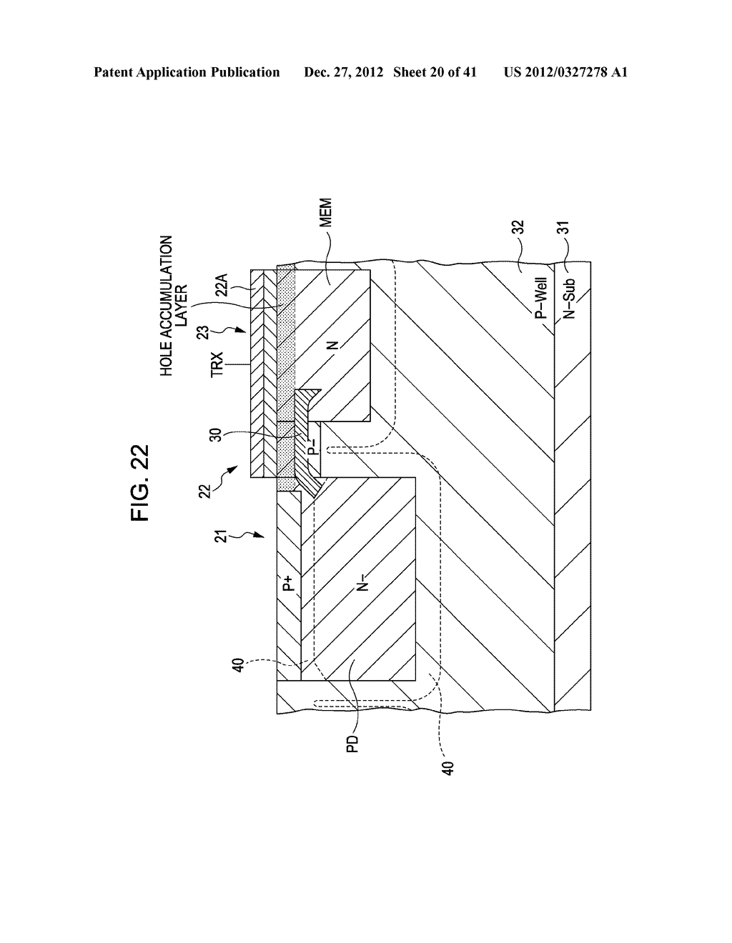 SOLID STATE IMAGING DEVICE, DRIVING METHOD OF THE SOLID STATE IMAGING     DEVICE, AND ELECTRONIC EQUIPMENT - diagram, schematic, and image 21