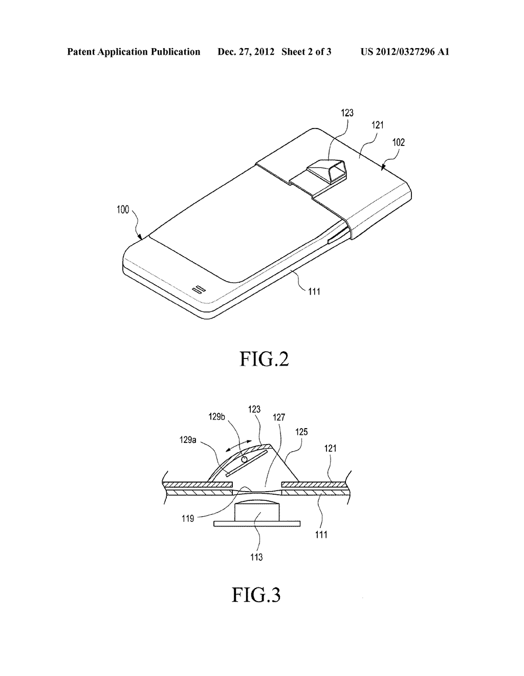 CAMERA DEVICE FOR PORTABLE TERMINAL - diagram, schematic, and image 03