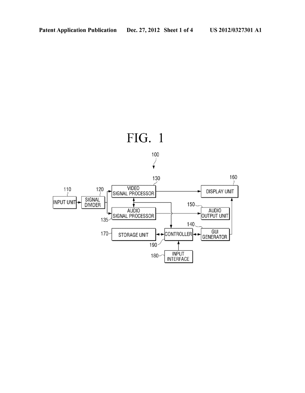 BROADCAST RECEIVER AND METHOD FOR ELIMINATING AUDIO SIGNAL NOISE - diagram, schematic, and image 02