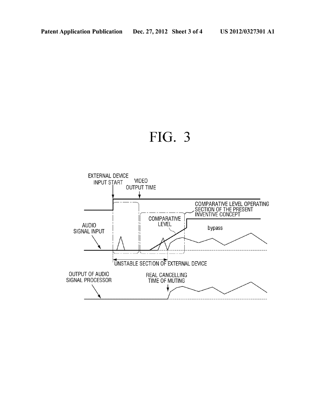 BROADCAST RECEIVER AND METHOD FOR ELIMINATING AUDIO SIGNAL NOISE - diagram, schematic, and image 04