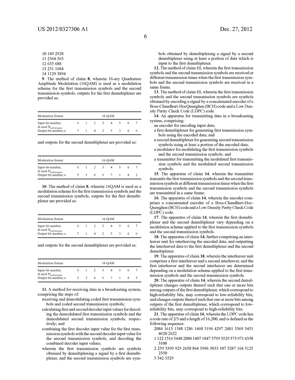 METHOD AND APPARATUS FOR TRANSMITTING AND RECEIVING DATA IN BROADCASTING     SYSTEM - diagram, schematic, and image 15