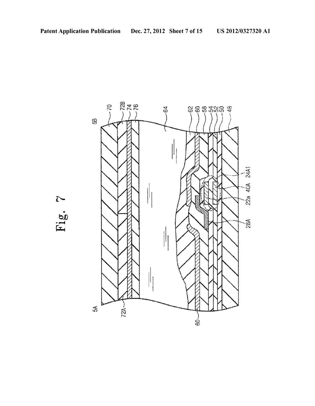 LIQUID CRYSTAL DISPLAY WITH AN INCREASED APERTURE RATIO - diagram, schematic, and image 08