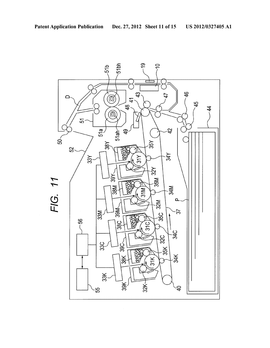 COLOR MEASUREMENT DEVICE AND IMAGE FORMING APPARATUS - diagram, schematic, and image 12