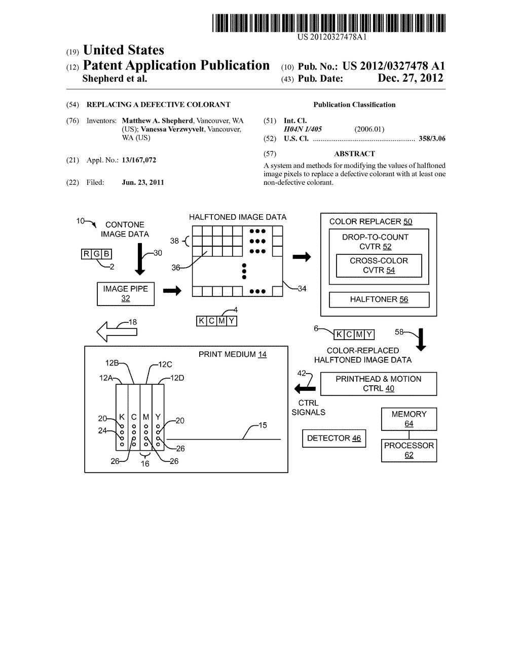 Replacing A Defective Colorant - diagram, schematic, and image 01