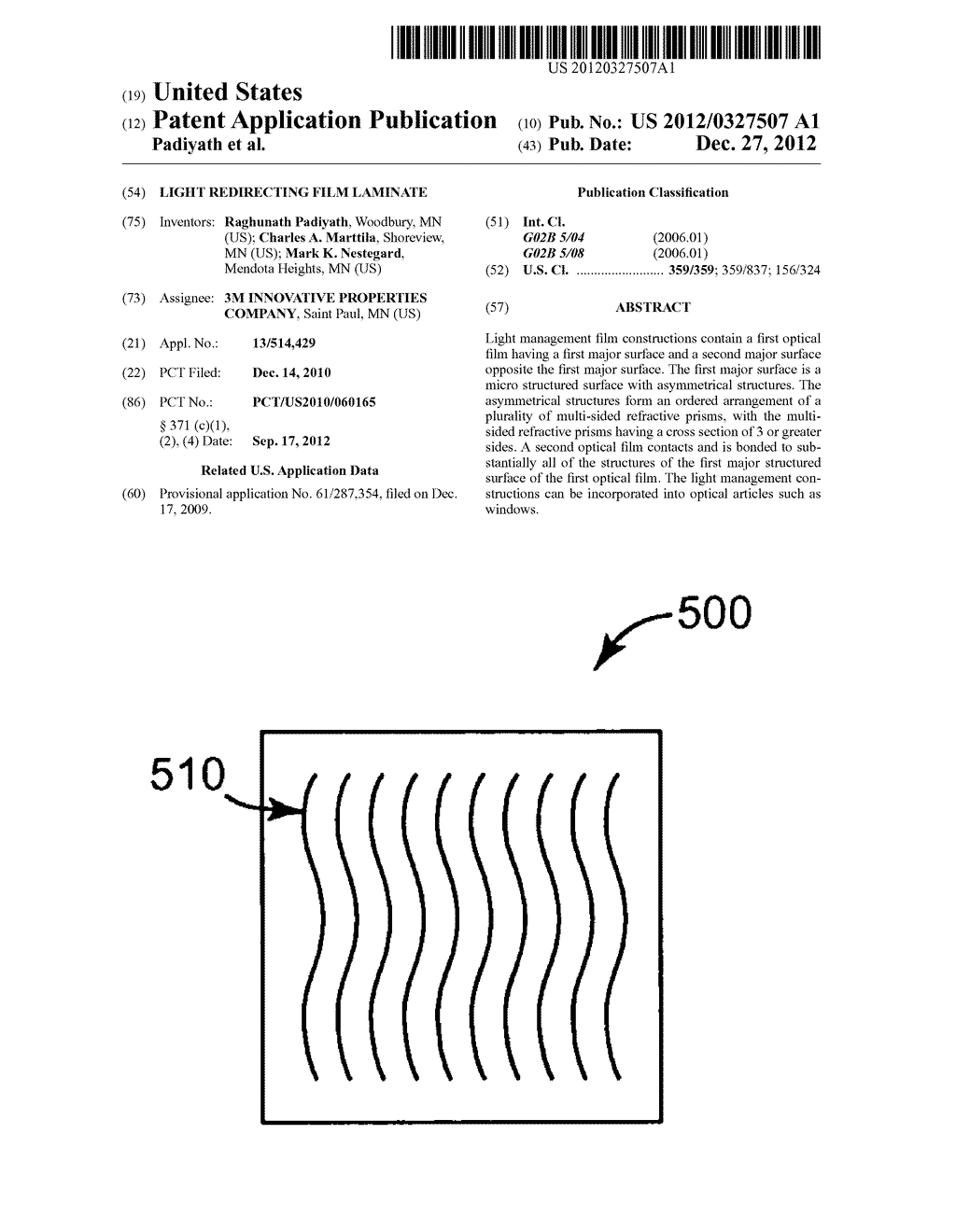 LIGHT REDIRECTING FILM LAMINATE - diagram, schematic, and image 01