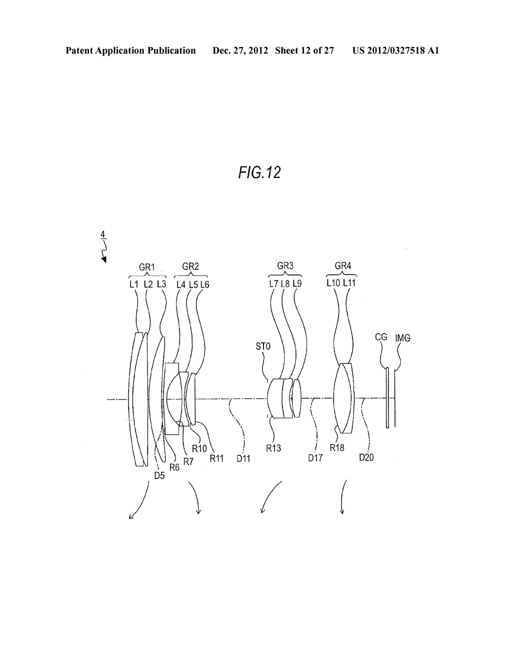 ZOOM LENS AND IMAGING APPARATUS - diagram, schematic, and image 13