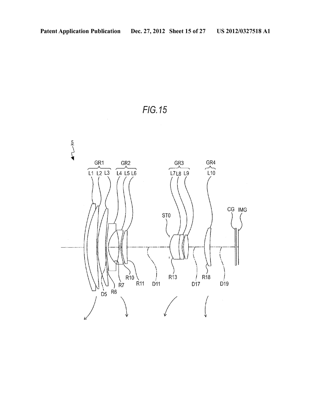 ZOOM LENS AND IMAGING APPARATUS - diagram, schematic, and image 16