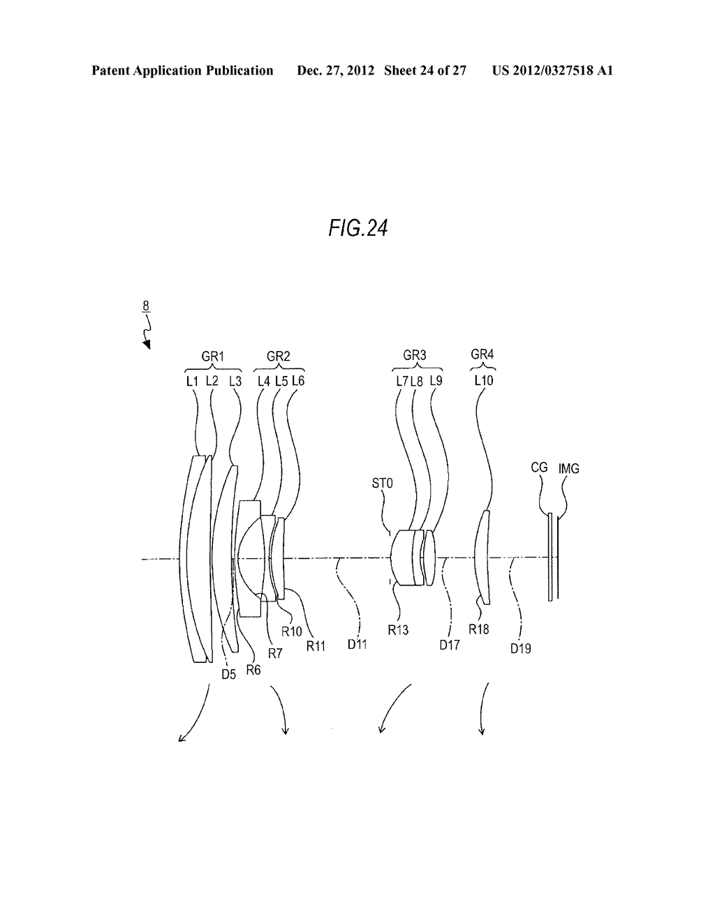 ZOOM LENS AND IMAGING APPARATUS - diagram, schematic, and image 25