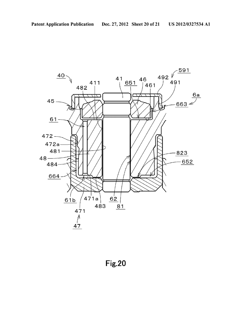 METHOD OF MANUFACTURING FLUID DYNAMIC BEARING MECHANISM, MOTOR, AND     STORAGE DISK DRIVE - diagram, schematic, and image 21