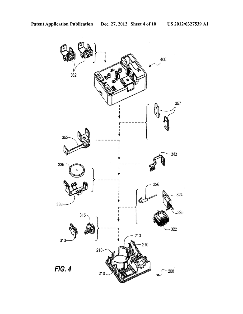 ASSEMBLY OF ELECTRIC MOTOR STARTER COMPONENTS - diagram, schematic, and image 05