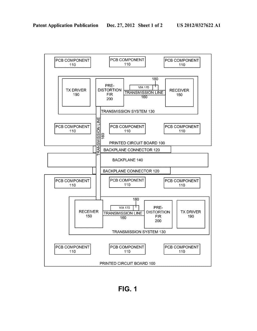 PRE-DISTORTION BASED IMPEDENCE DISCONTINUITY REMEDIATION FOR VIA STUBS AND     CONNECTORS IN PRINTED CIRCUIT BOARD DESIGN - diagram, schematic, and image 02