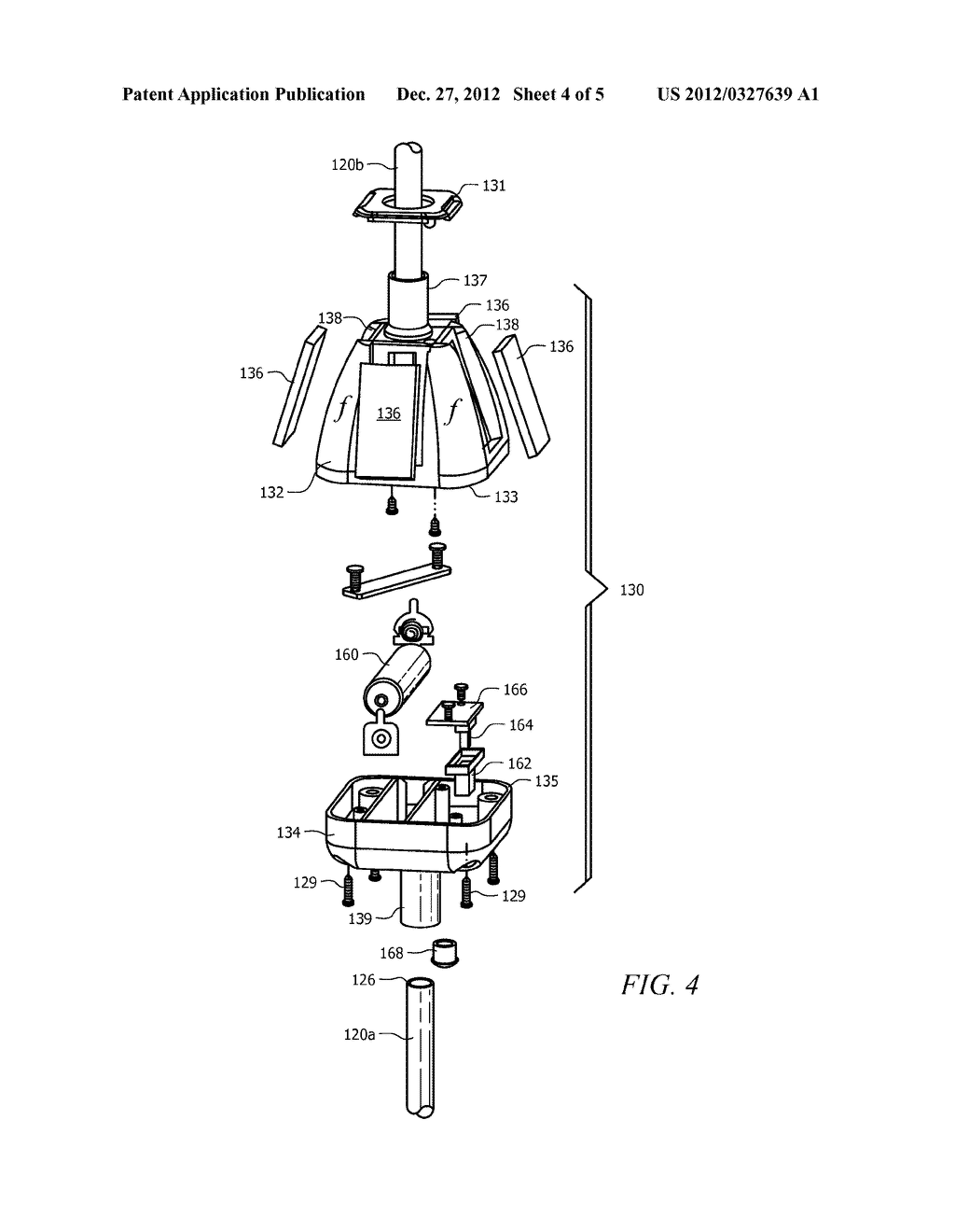 Outdoor Solar Light With Multi-Panel Solar Array - diagram, schematic, and image 05