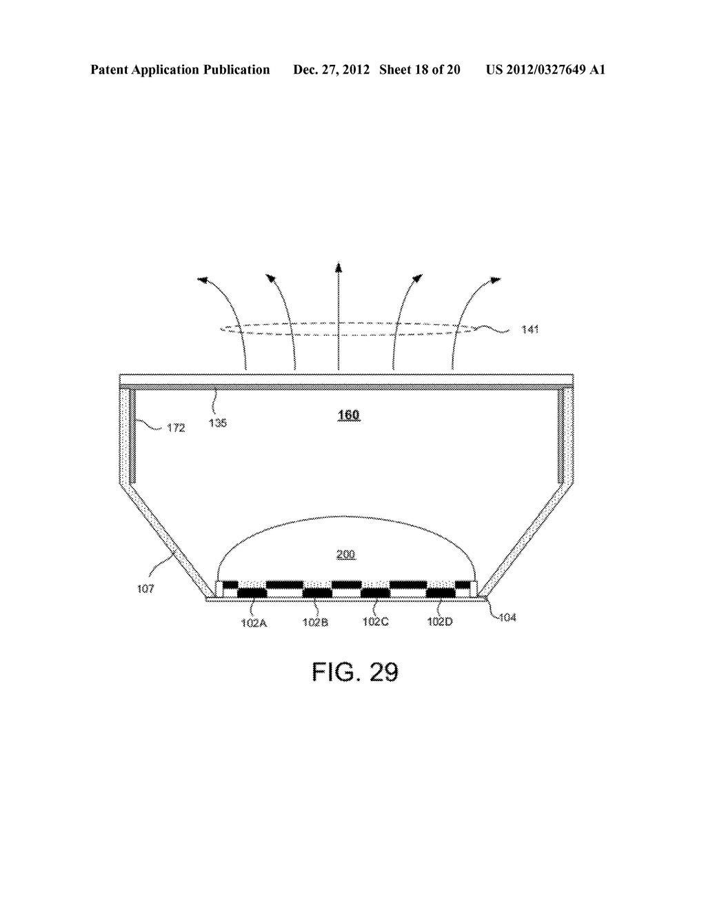 LED BASED ILLUMINATION MODULE WITH A LENS ELEMENT - diagram, schematic, and image 19