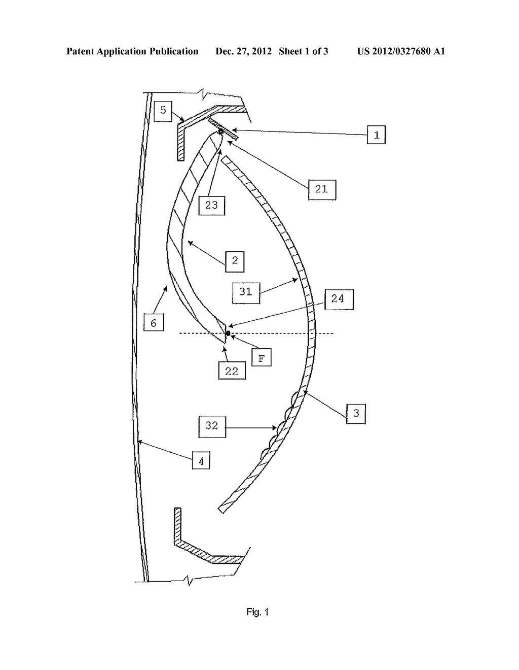 REFLECTOR SIGNAL LAMP HAVING A HIDDEN LIGHT SOURCE - diagram, schematic, and image 02