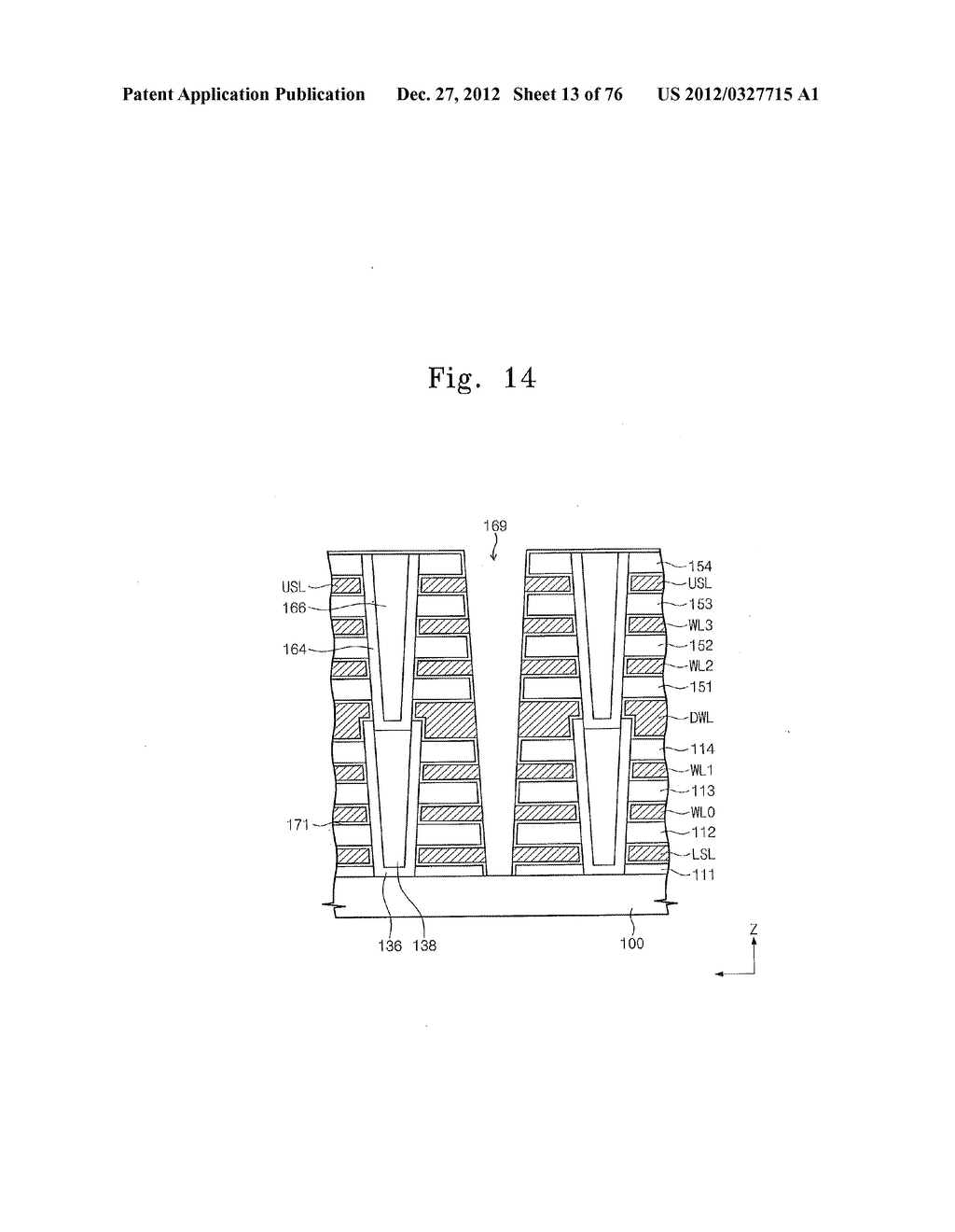 NONVOLATILE MEMORY DEVICES HAVING VERTICALLY INTEGRATED NONVOLATILE MEMORY     CELL SUB-STRINGS THEREIN - diagram, schematic, and image 14