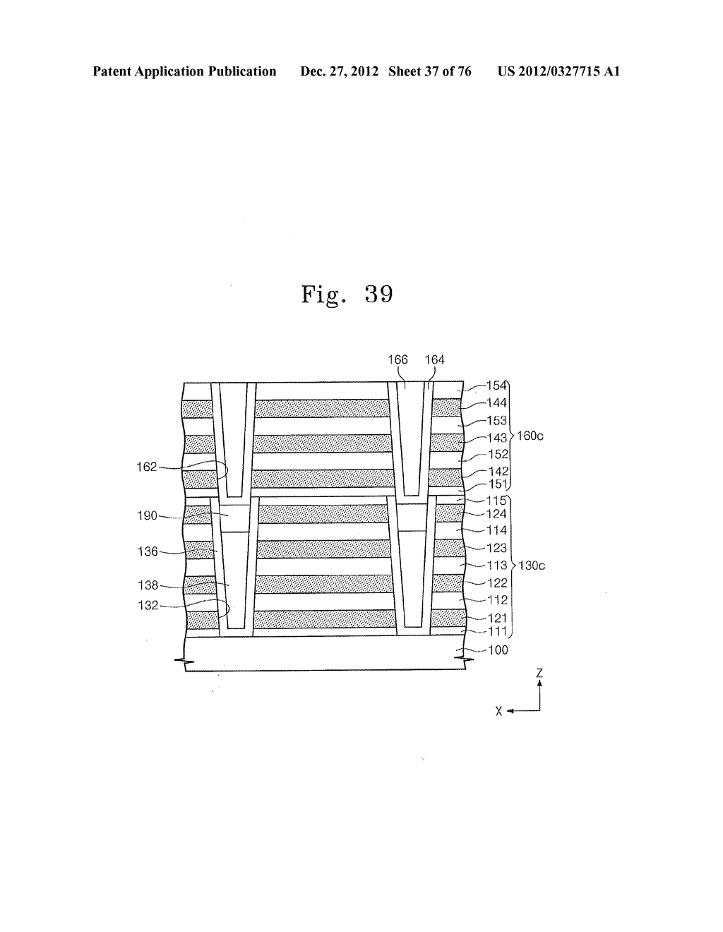 NONVOLATILE MEMORY DEVICES HAVING VERTICALLY INTEGRATED NONVOLATILE MEMORY     CELL SUB-STRINGS THEREIN - diagram, schematic, and image 38