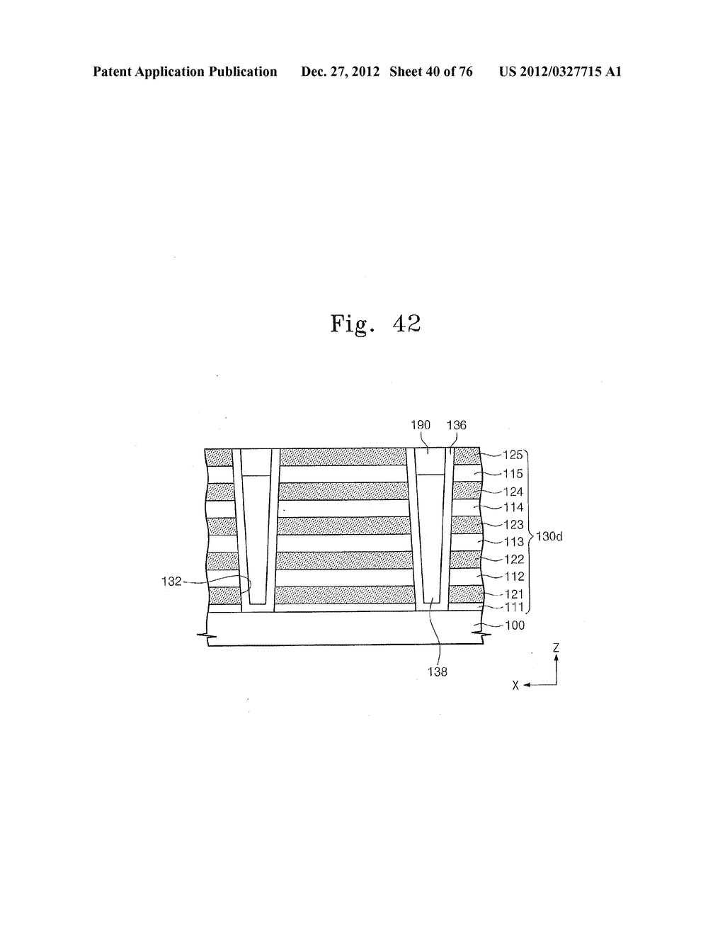 NONVOLATILE MEMORY DEVICES HAVING VERTICALLY INTEGRATED NONVOLATILE MEMORY     CELL SUB-STRINGS THEREIN - diagram, schematic, and image 41