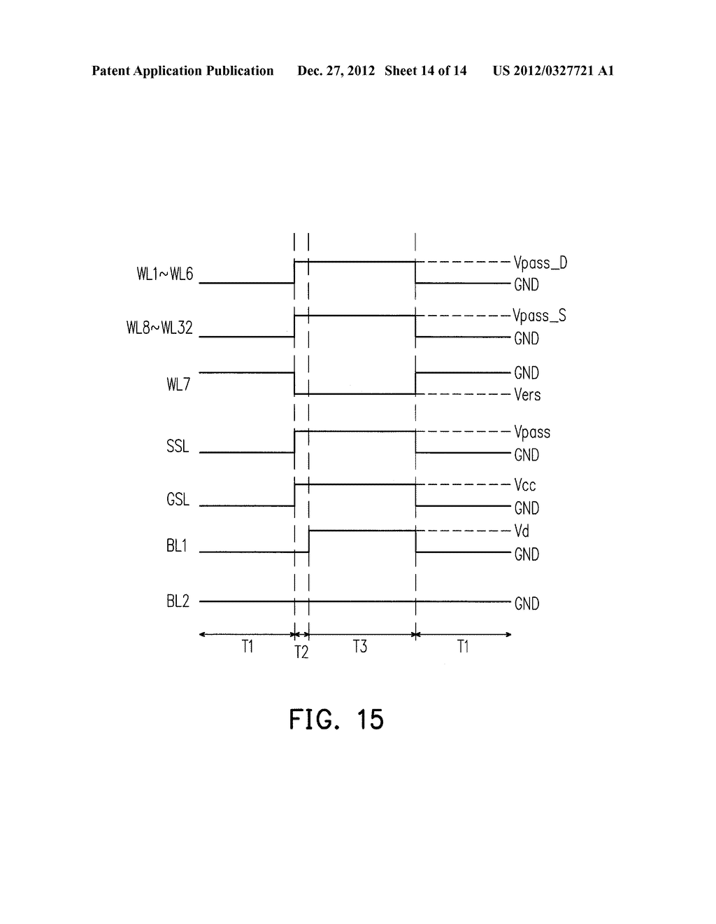 METHOD FOR ERASING MEMORY ARRAY - diagram, schematic, and image 15