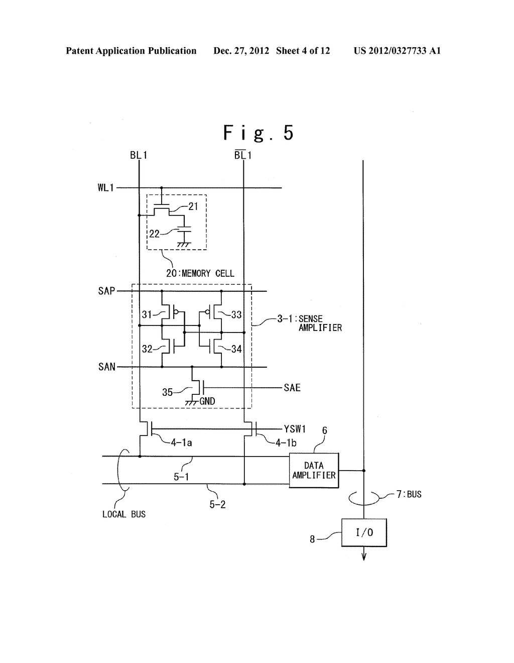 SEMICONDUCTOR MEMORY DEVICE - diagram, schematic, and image 05