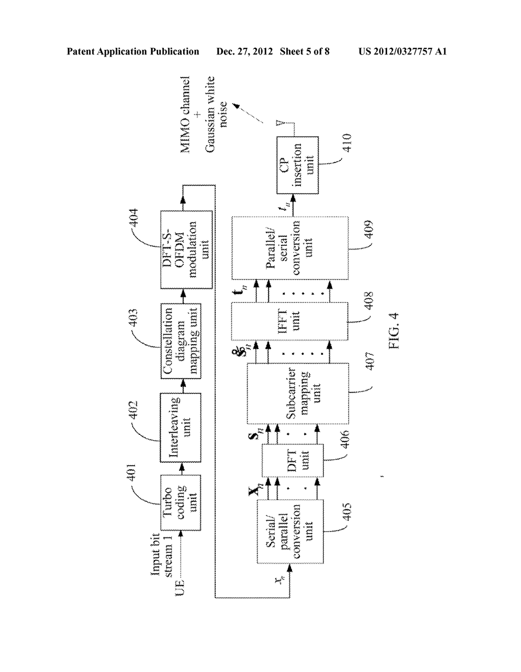 DETECTION METHOD AND APPARATUS FOR MULTIPLE-INPUT MULTIPLE-OUTPUT     SINGLE-CARRIER BLOCK TRANSMISSION SYSTEM - diagram, schematic, and image 06