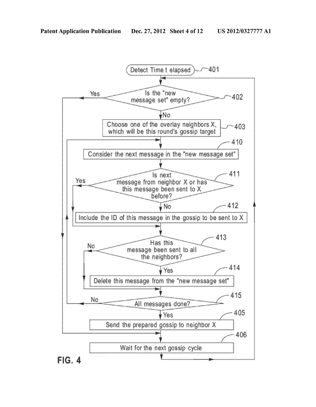 APPARATUS, SYSTEM AND MEHTOD FOR RELIABLE, FAST, AND SCALABLE MULTICAST     MESSAGE DELIVERY IN SERVICE OVERLAY NETWORKS - diagram, schematic, and image 05