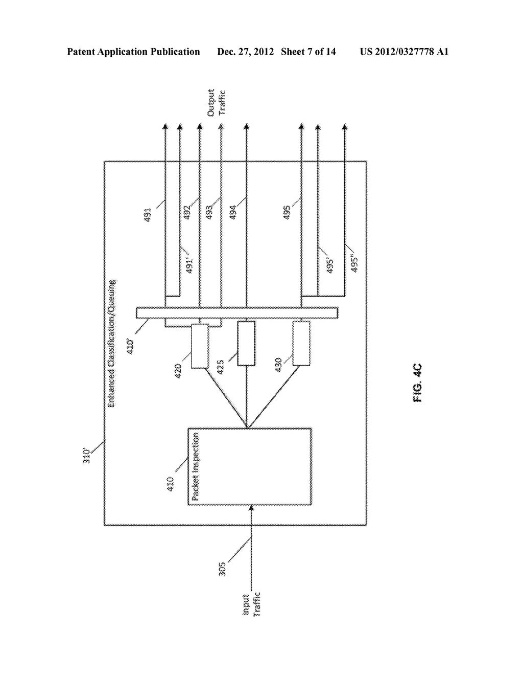 SYSTEMS AND METHODS FOR PRIORITIZING AND SCHEDULING PACKETS IN A     COMMUNICATION NETWORK - diagram, schematic, and image 08