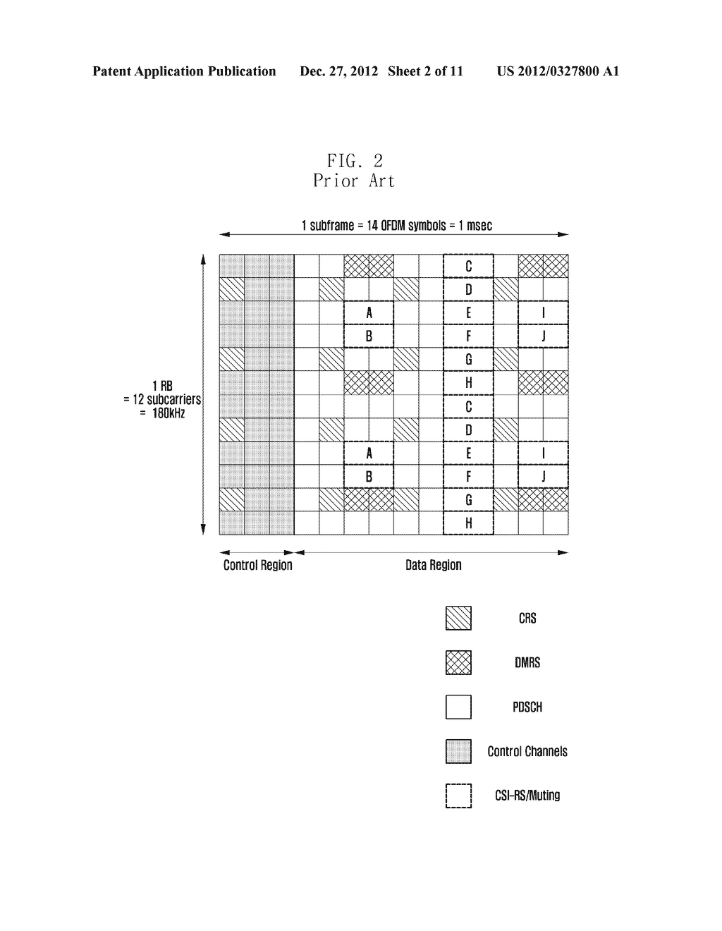 METHOD AND APPARATUS FOR MEASURING DOWNLINK INTERFERENCE IN OFDM MOBILE     COMMUNICATION SYSTEM - diagram, schematic, and image 03