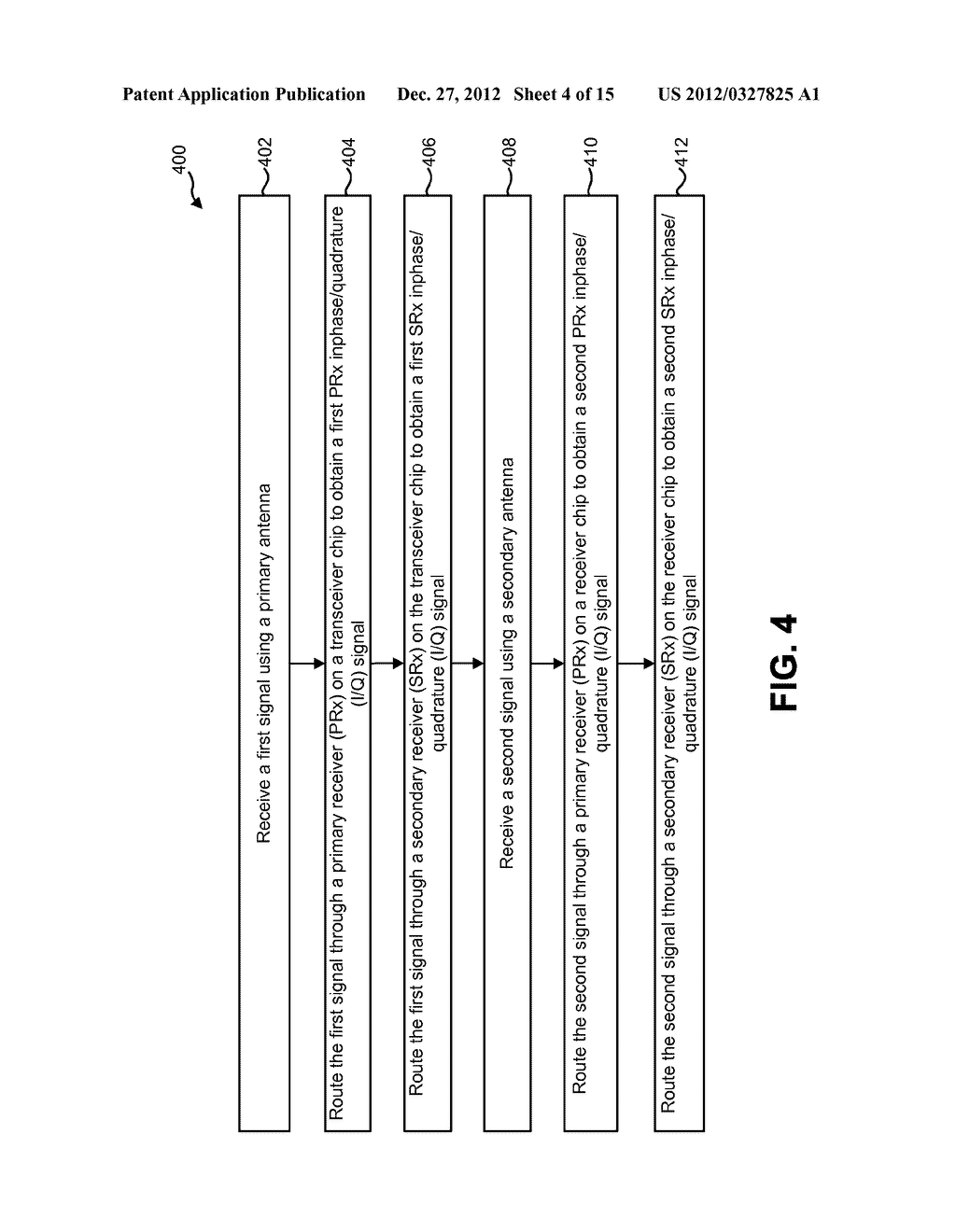 SIGNAL SPLITTING CARRIER AGGREGATION RECEIVER ARCHITECTURE - diagram, schematic, and image 05