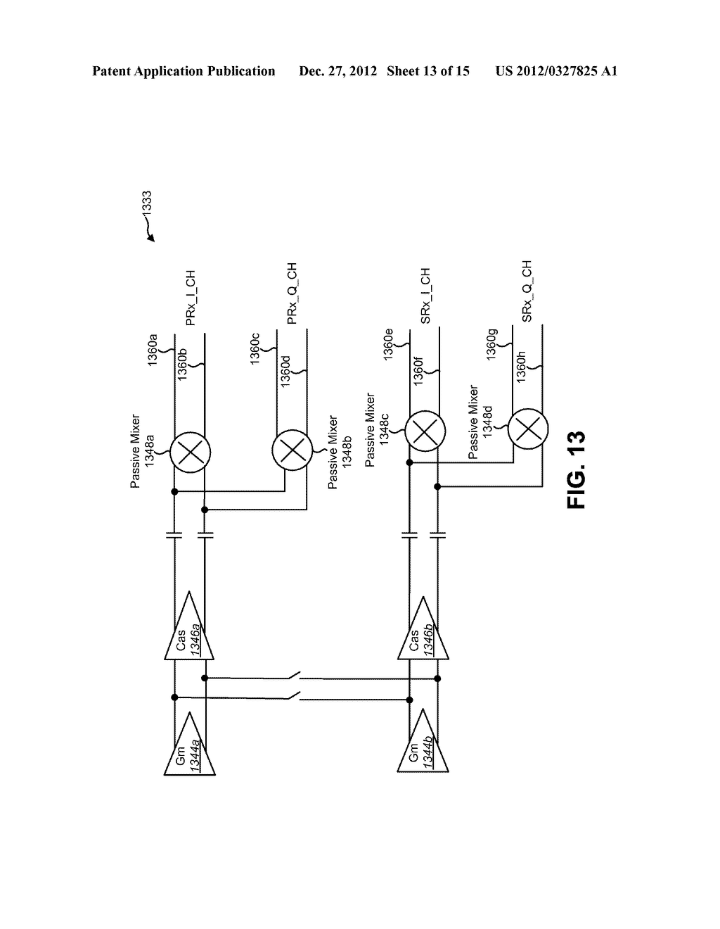 SIGNAL SPLITTING CARRIER AGGREGATION RECEIVER ARCHITECTURE - diagram, schematic, and image 14