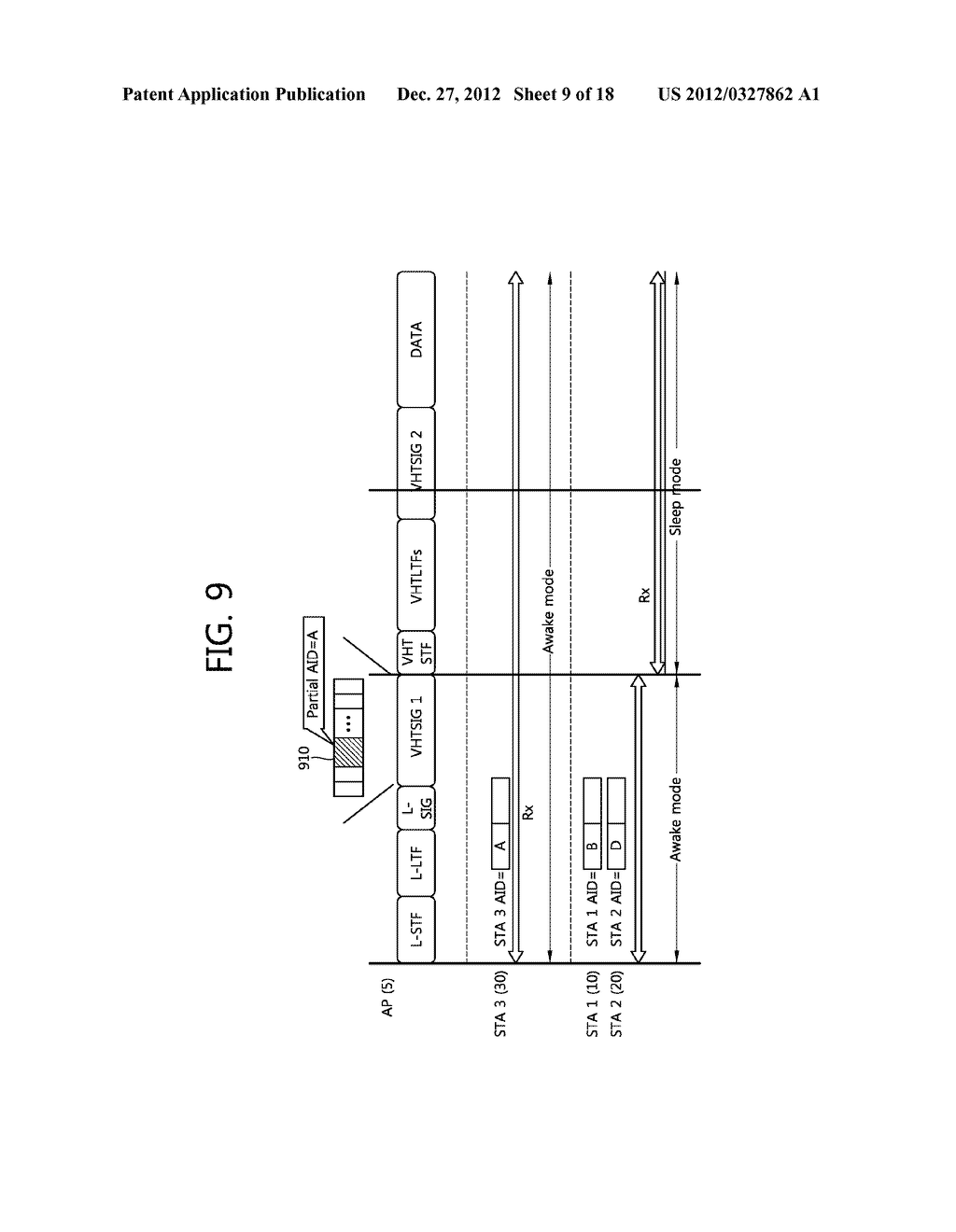 METHOD AND APPARATUS FOR TRANSMITTING A FRAME IN A WIRELESS RAN SYSTEM - diagram, schematic, and image 10
