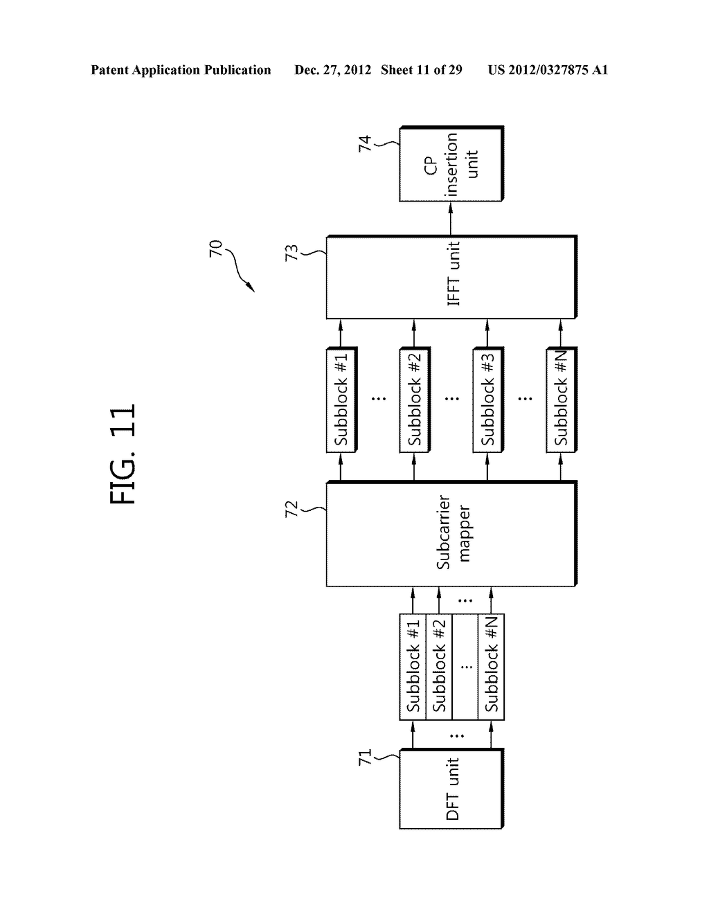 METHOD AND APPARATUS FOR TRANSMITTING UPLINK CONTROL INFORMATION IN A     WIRELESS COMMUNICATION SYSTEM - diagram, schematic, and image 12