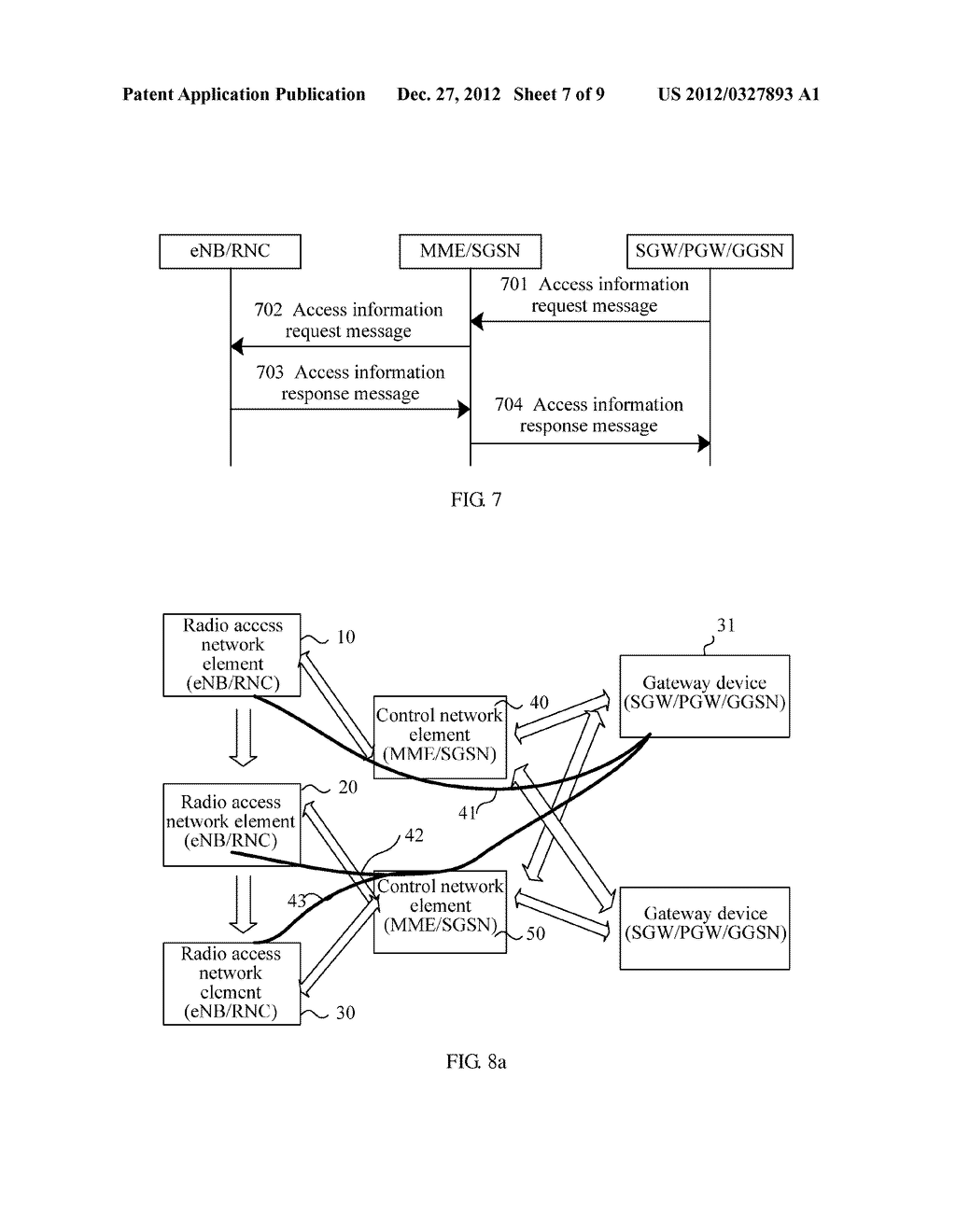 Method, Device, and System for Reporting Radio Access Network Element     Information - diagram, schematic, and image 08