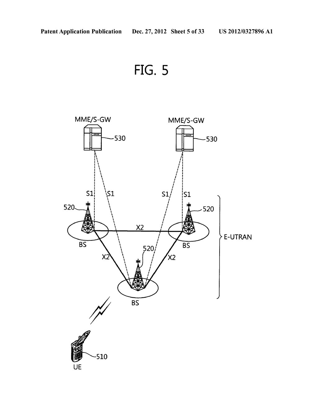 METHOD AND APPARATUS FOR COMMUNICATION WITH A NETWORK IN A WIRELESS     COMMUNICATION SYSTEM - diagram, schematic, and image 06