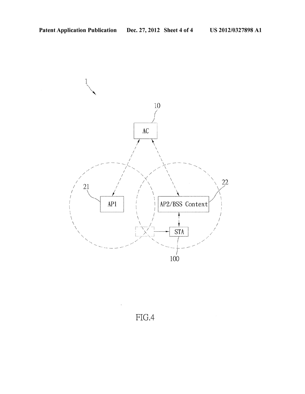 METHOD OF CONTROLLING THE CONNECTION OF STATION AND ACCESS POINTS - diagram, schematic, and image 05