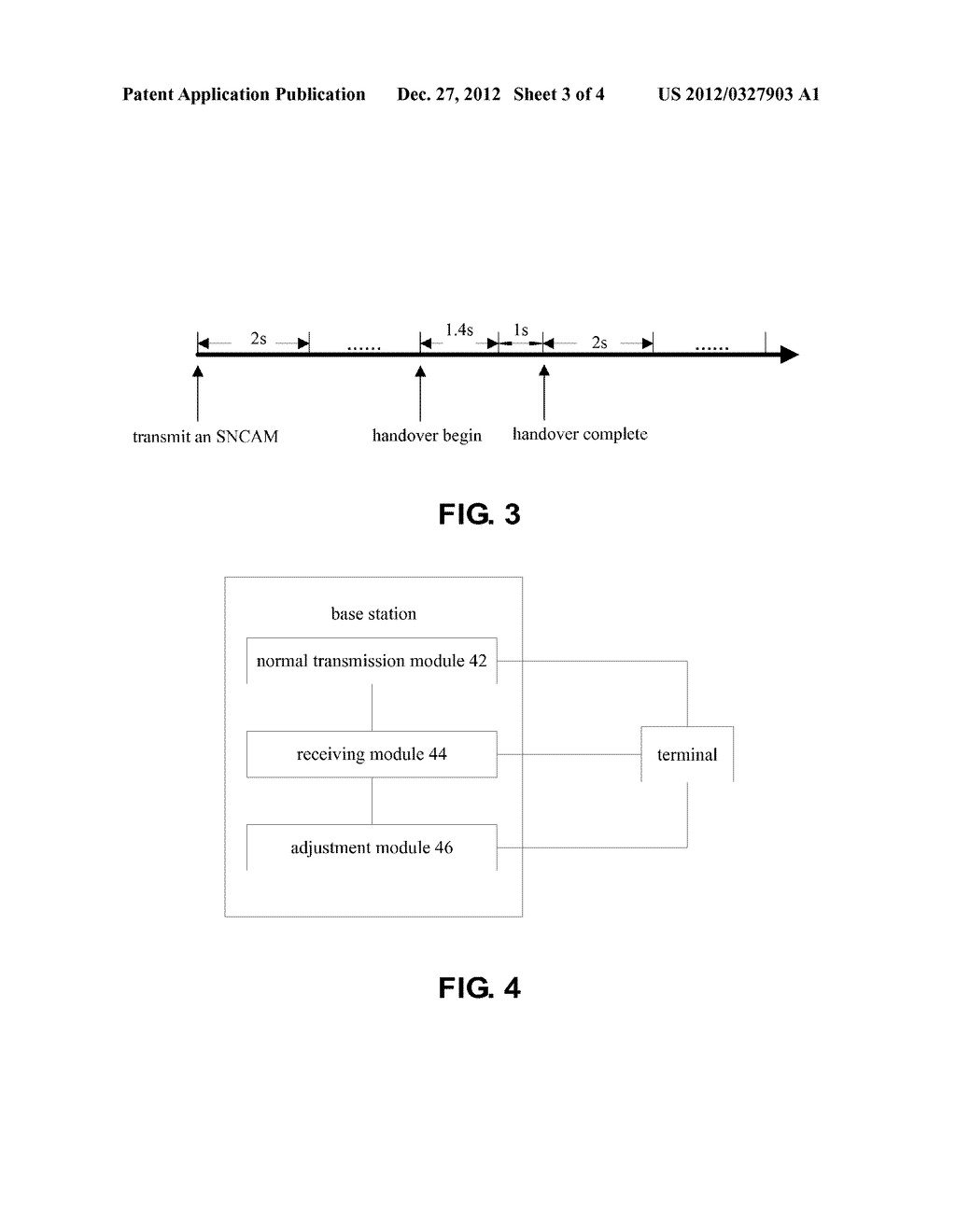 BASE STATION AND HANDOVER PROCESSING METHOD FOR DIGITAL TRUNKING     COMMUNICATION - diagram, schematic, and image 04