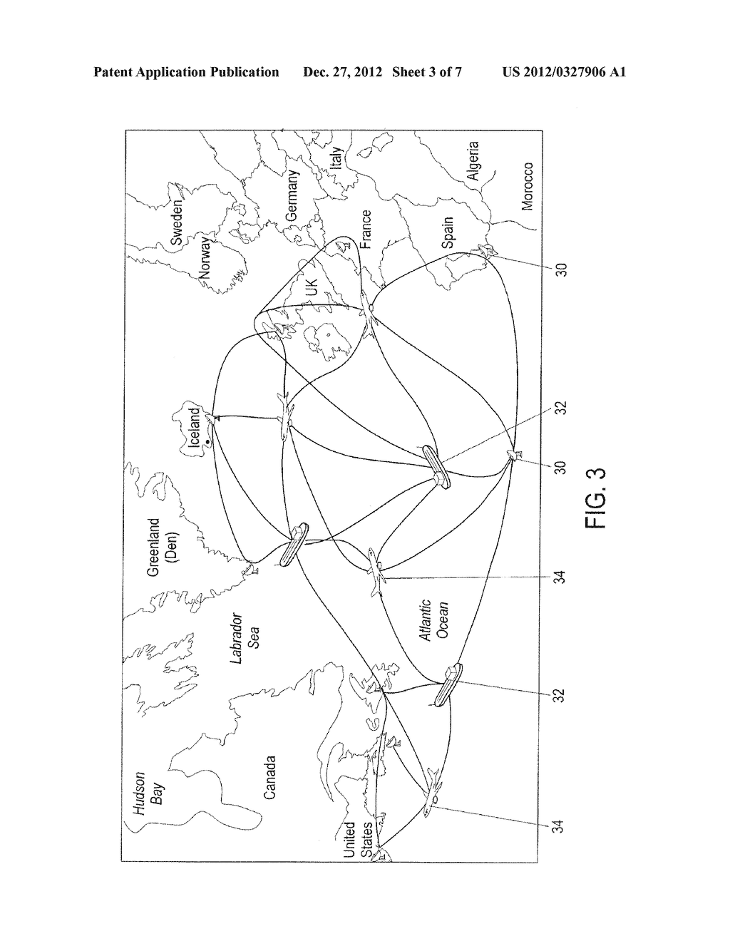 Terrestrial Based High Speed Data Communications Mesh Network - diagram, schematic, and image 04