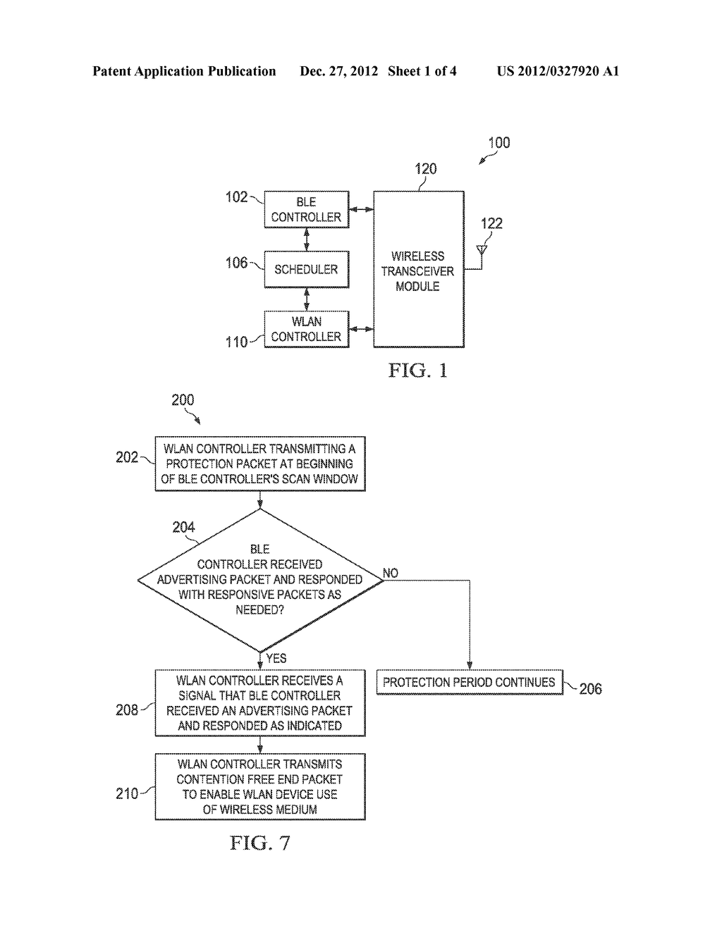 METHODS TO ENHANCE COEXISTENCE WITH LOW ENERGY WIRELESS NETWORKS - diagram, schematic, and image 02