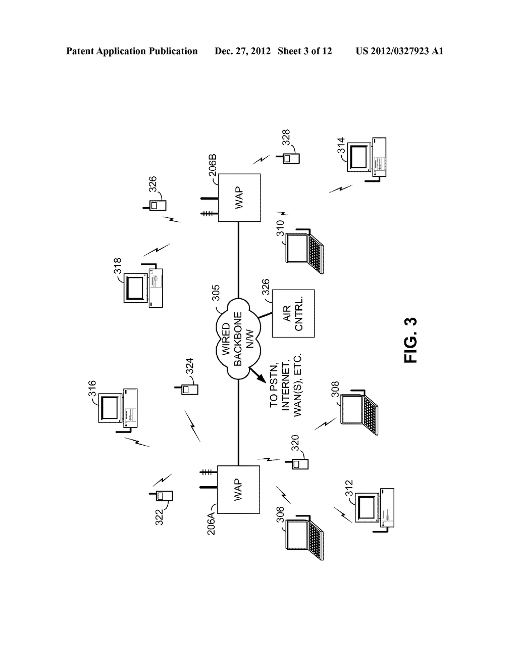 WIRELESS ACCESS POINT SERVICE COVERAGE AREA MANAGEMENT - diagram, schematic, and image 04