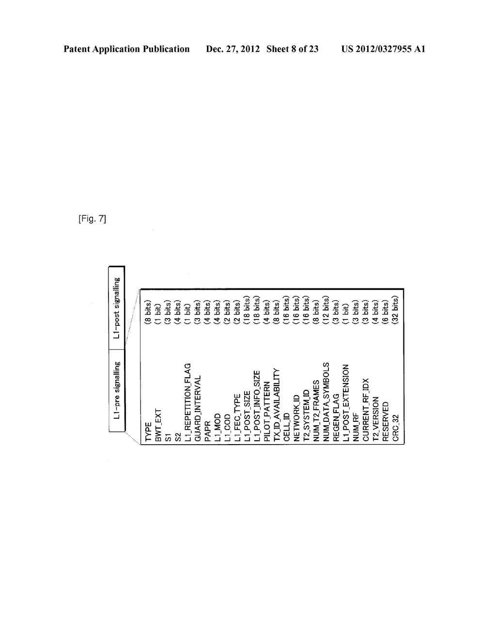 PHYSICAL LAYER SIGNALLING FOR DIGITAL BROADCAST SYSTEM - diagram, schematic, and image 09