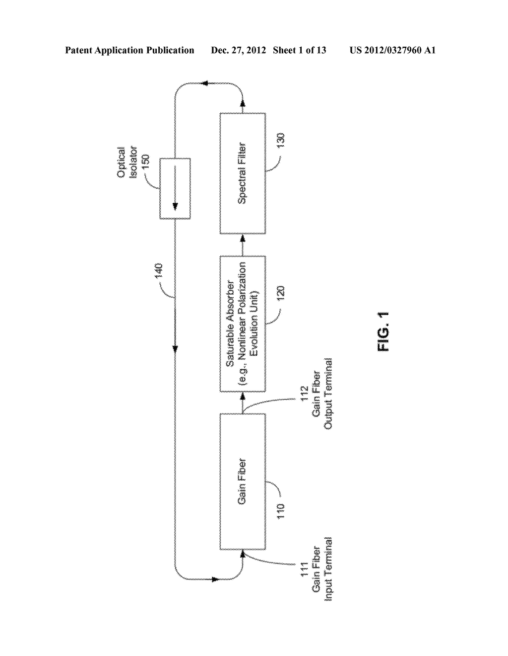 MODE-LOCKED FIBER LASER BASED ON NARROWBAND OPTICAL SPECTRAL FILTERING AND     AMPLIFIER SIMILARITONS - diagram, schematic, and image 02