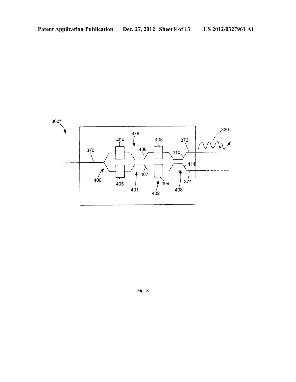 AMPLITUDE AND PHASE MODULATION OF A LASER BY MODULATION OF AN OUTPUT     COUPLER - diagram, schematic, and image 09