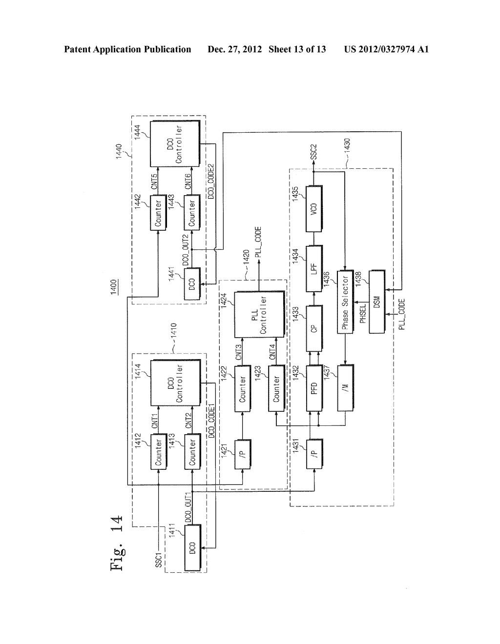 SPREAD SPECTRUM CLOCK GENERATORS AND ELECTRONIC DEVICES INCLUDING THE SAME - diagram, schematic, and image 14